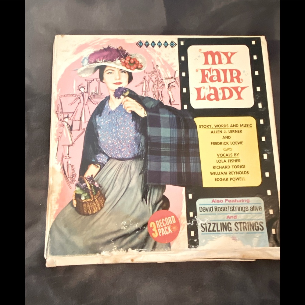 My fair lady three record set from 1964